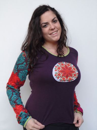 Imagen de Blusa  verano  top hippie informal