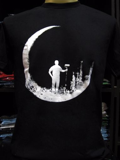 Imagen de Camiseta pintando la luna