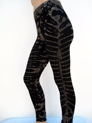 Imagen de Legging esqueleto negro