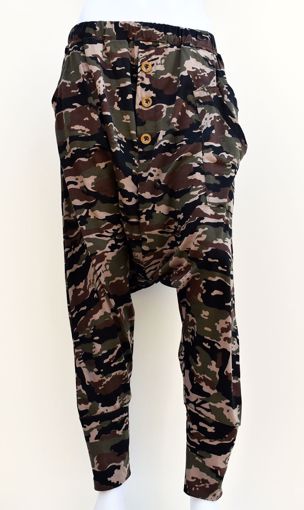 Imagen de Pantalón algodón estampado militar (varios modelos)