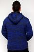 Imagen de Chaqueta de lana (Jazpeada azul - gris)