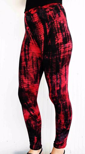 Imagen de Legging bambú rojo