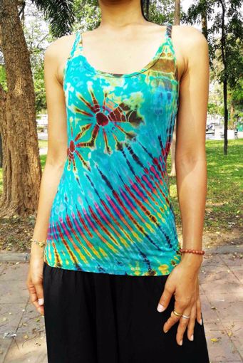 Imagen de Top tie dye esmeralda