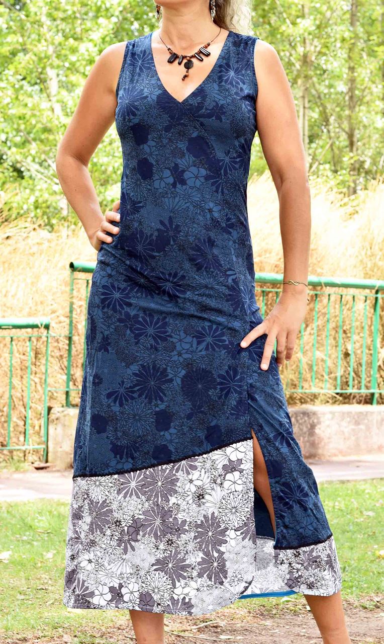 Vestido estampado best sale social